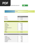 IC Personal Budget Template UpdateD