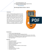 Portable Multi-Gas Detector GC310 - CO2, O2