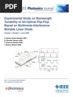 Experimental Study On Wavelength Tunability of All-Optical Flip-Flop Based On Multimode-Interference Bistable Laser Diode