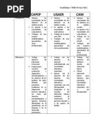 Semejanzas y Diferencias Entre CAPEP, USAER Y CAM