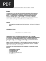 Caracteristicas Electricas de Compuertas Logicas