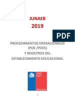 JUNAEB Manual POE POES y Registros EE PDF