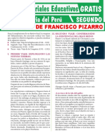 Los Viajes de Francisco Pizarro para Segundo Grado de Secundaria