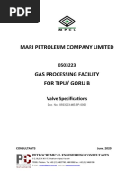 0503223-ME-SP-0002-R0 (Valve Data Sheet)