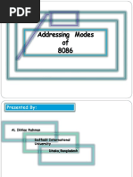 Addressing Modes of 8086