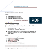 Present Perfect Simple: Use 1 Unspecified Time Before Now