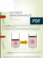 Procesos Termodinámicos