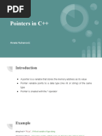 Pointers in C++