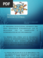 Paradigma Sociocultural