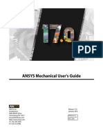 ANSYS Mechanical 2016 - Users Guide