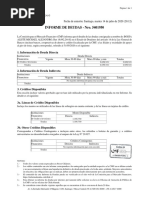 INFORME DE DEUDAS - Nro. 5401950: 1. Información de Deuda Directa