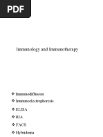 Immunological Techniques I