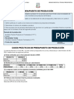 Presupuesto de Produccion PDF