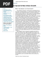 Suburban Sprawl &amp New Urban Growth - What Is "New Urbanism" and "Smart Growth"