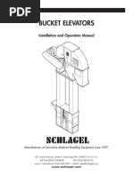 Bucket Elevators: Installation and Operation Manual