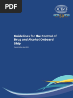 Guidelines For The Control of Drug and Alcohol Onboard Ship OCIMF