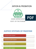 Reclamation & Probation: Home Department Govt. of The Punjab