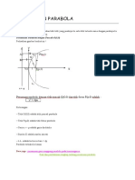 Persamaan Parabola