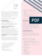 Dorota Sacewicz Resume PDF