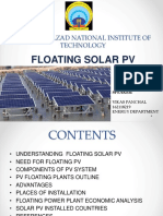 Floating Solar PV: Maulana Azad National Institute of Technology