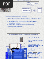 Winding Resistance Measurement For Main Stator & Rotor, Exciter Stator & Rotor