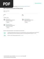 Microbial Enhanced Oil Recovery