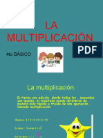 La Multiplicación 4to Básico