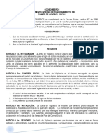 Reglamento Junta Vigilancia PDF