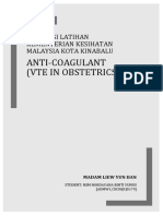 Anti-Coagulant (Vte in Obstetrics) - Madam Liew