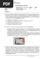 Examen Parcial N 01 Refrigeracion y Aire Acondicionado2020 I