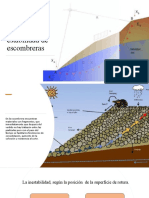 Cálculo de Estabilidad de Escombreras