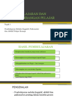 Topik 7: Pembelajaran Melalui Kognitif, Psikomotor Dan Afektif Pelajar Remaja