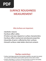 Surface Roughness Measurement