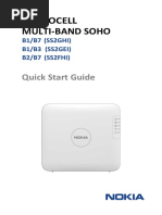 Femtocell Multi-Band Soho: Quick Start Guide