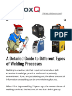 Guide To Types of Welding PDF