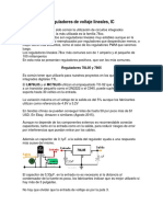 Reguladores de Voltaje Lineales