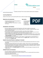 Present Perfect Tense: Learning Objectives