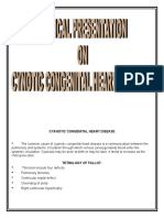 Cyanotic Congenital Heart Disease