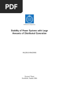 Power Systems Stability With Distributed Generation PDF