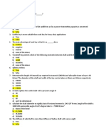 DTE Unit 1 MCQs (Keys Shafts and Couplings)