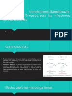 Sulfonamidas, Trimetoprimsulfametoxazol, Quinolonas y Fármacos para Las Infecciones de Vías Urinarias