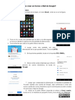 Como Crear Un Correo o Mail