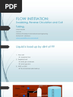 Flow Initiationswabbing Reverse Circulation Coil Tubing