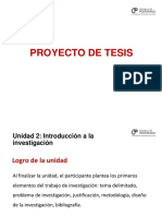 Tesis 1 - Semana 3