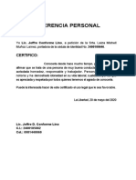 CERTIFICADO