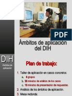 DIH - Ámbitos de Aplicación