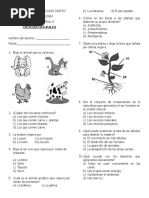 Examen Ciencias