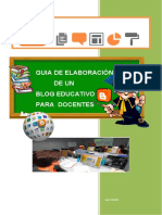 Guía Didáctica para Crear Un Blog Educativo