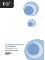 Software Requirement Specification