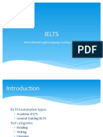 Ielts: International English Language Testing System